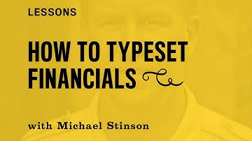 How to Typeset Financials with Tabs in Adobe InDesign