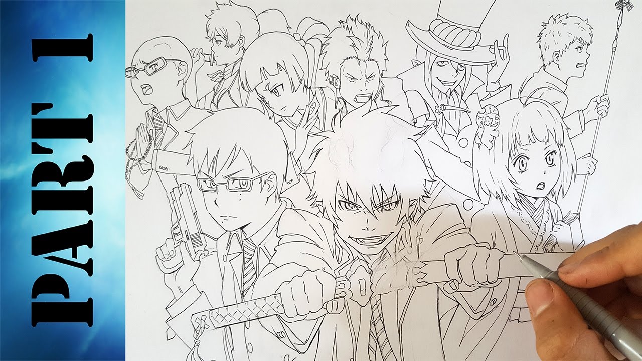Get Drawing Ao No Exorcist Characters Youtube For iPhone Free Wallpaper Drawing Ao No Exorcist Characters Youtube For iPhone Free
