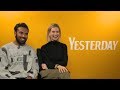‘Yesterday’ Stars Himesh Patel & Lily James Share Their Favorite Beatles Moments 🎬