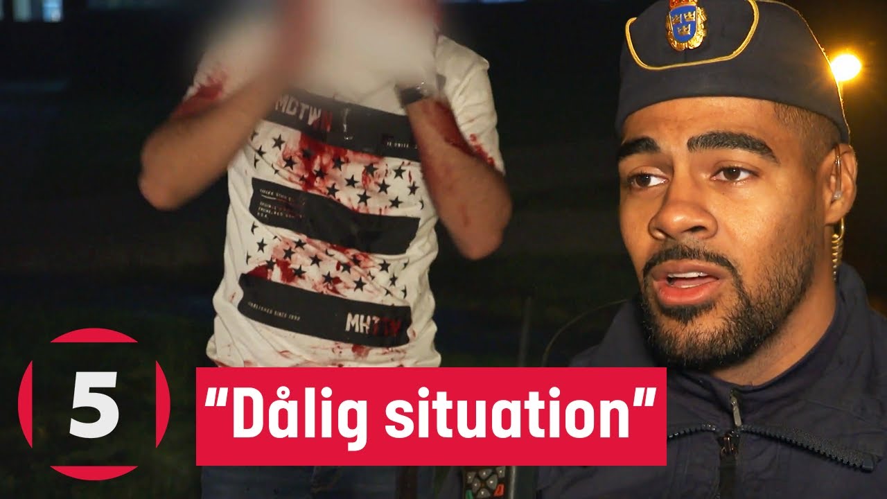 Polisen får larm om en BLODIG misshandel | Södertäljepolisen | Kanal 5 Sverige