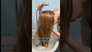 Hair dye shampoo you can use at home.#grayhair #dyedhair #shampooparacanas #haircolor#shampoo