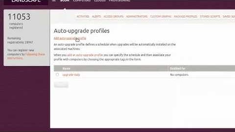 Landscape in action - Software Management