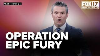 Pentagon gives update on Operation Epic Fury