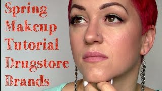 Spring Inspired Drugstore Makeup Tutorial
