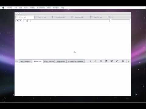 Activating Firefox Developer Tools