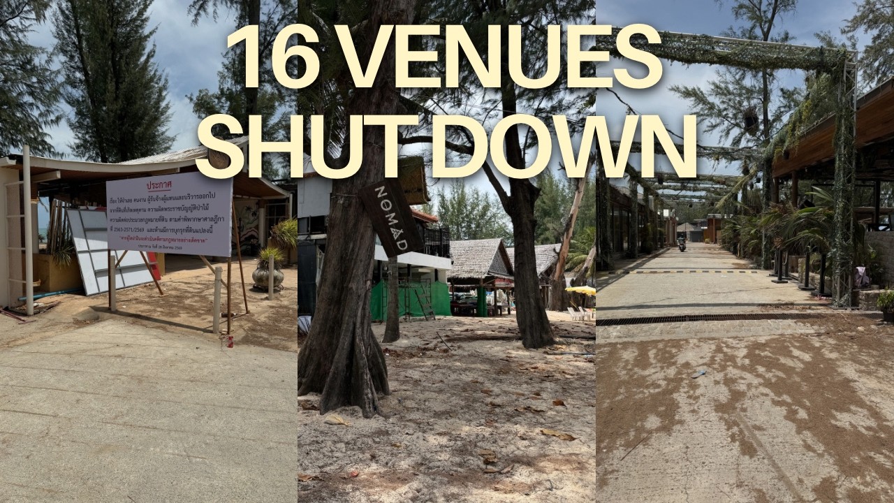 Bang Tao Beach Clubs Closed: What Happened to Nomad and Maya in Phuket?