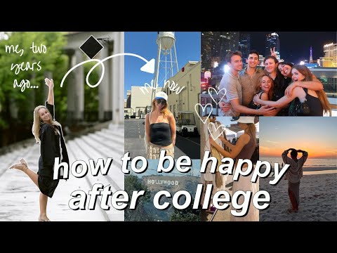 top 5 things I learned in life after college | my advice for the reality of post grad