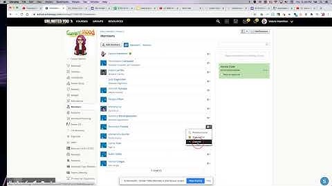 Schoology Adding Removing Admin to your course  joining a course