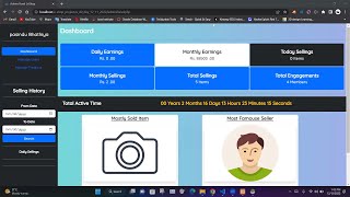 Video 39 :- Design a responsive admin homepage using HTML, CSS, JavaScript and Bootstrap.