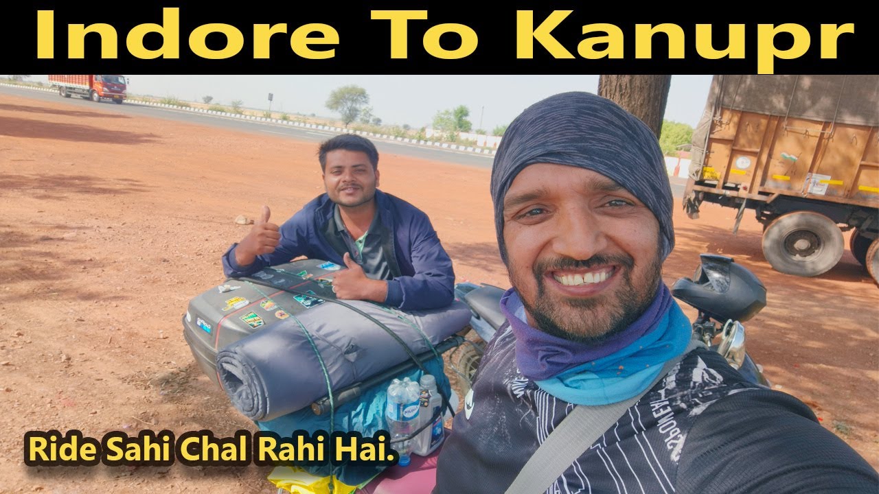 Indore To Kanpur On Scooty | Via Jhansi | Scooty Rider | Motovlog