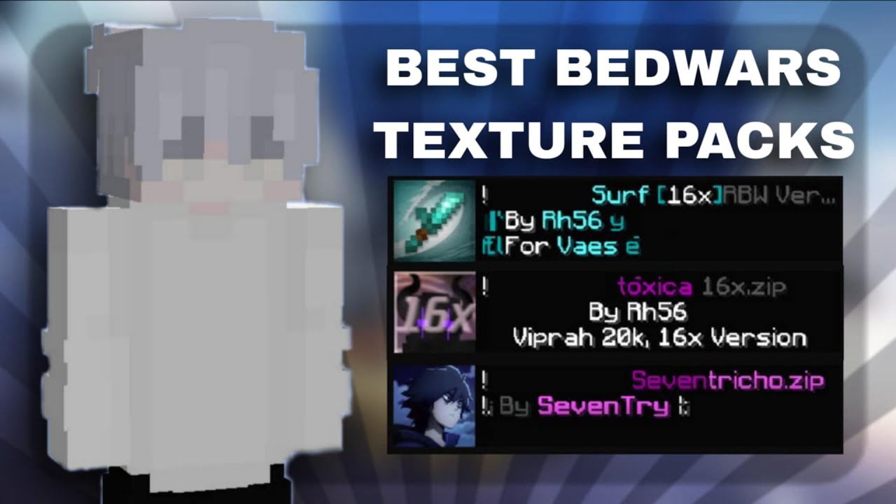 TOP 3 BEST BEDWARS TEXTURE PACKS (1.8.9) | FPS Boost - YouTube