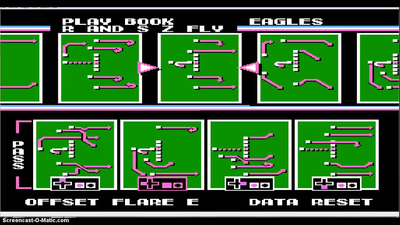 THROWBACK THURSDAY! Tecmo Basics How to change a playbook