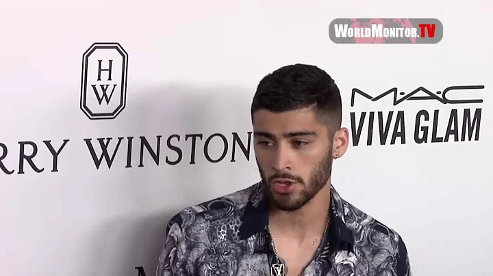 Zayn Malik reminded of 'One Direction' at 7th Annual amfAR Inspiration Gala New York