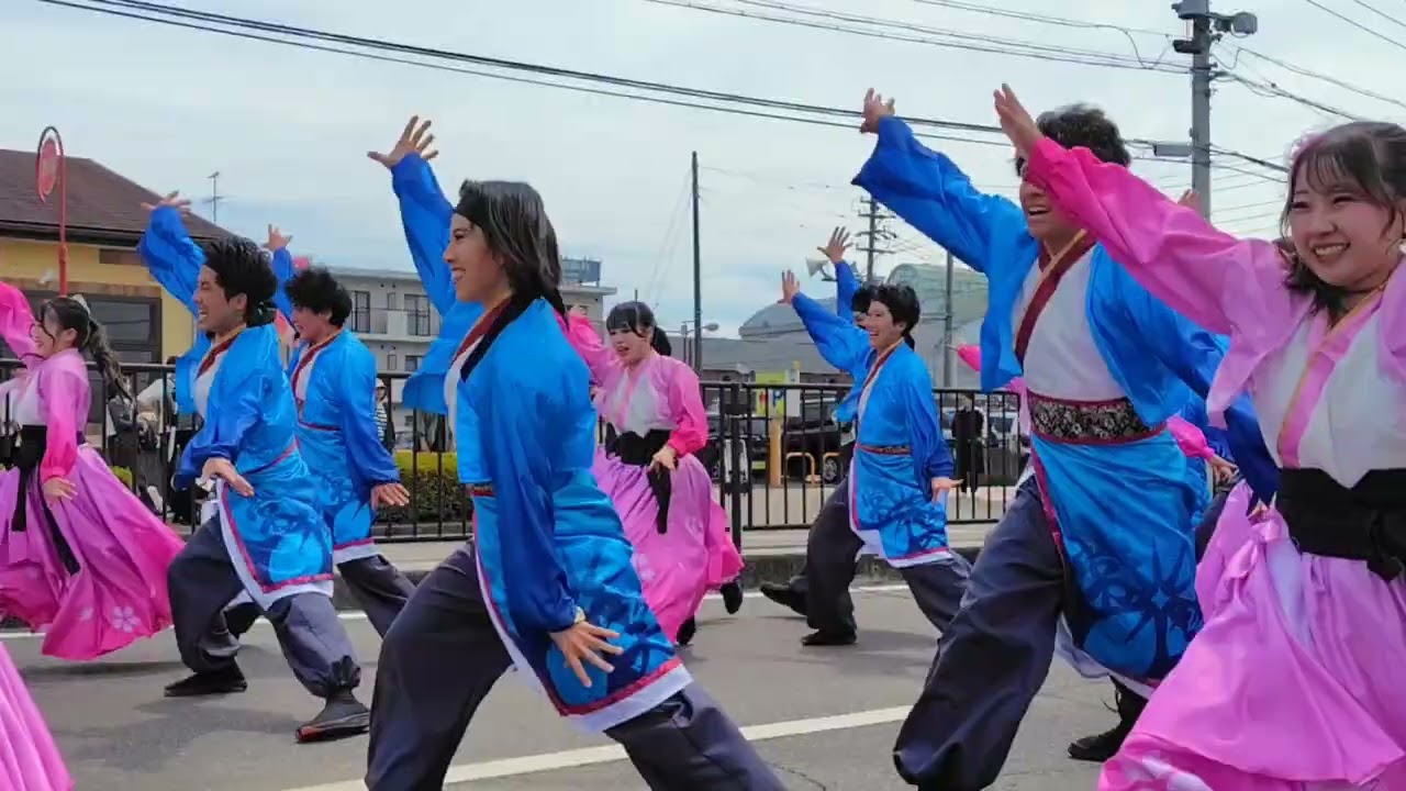 常笑　じょうしょう　よさこい　2025 犬山踊芸祭　パレード会場　2025.6.1 （愛知県 犬山市）