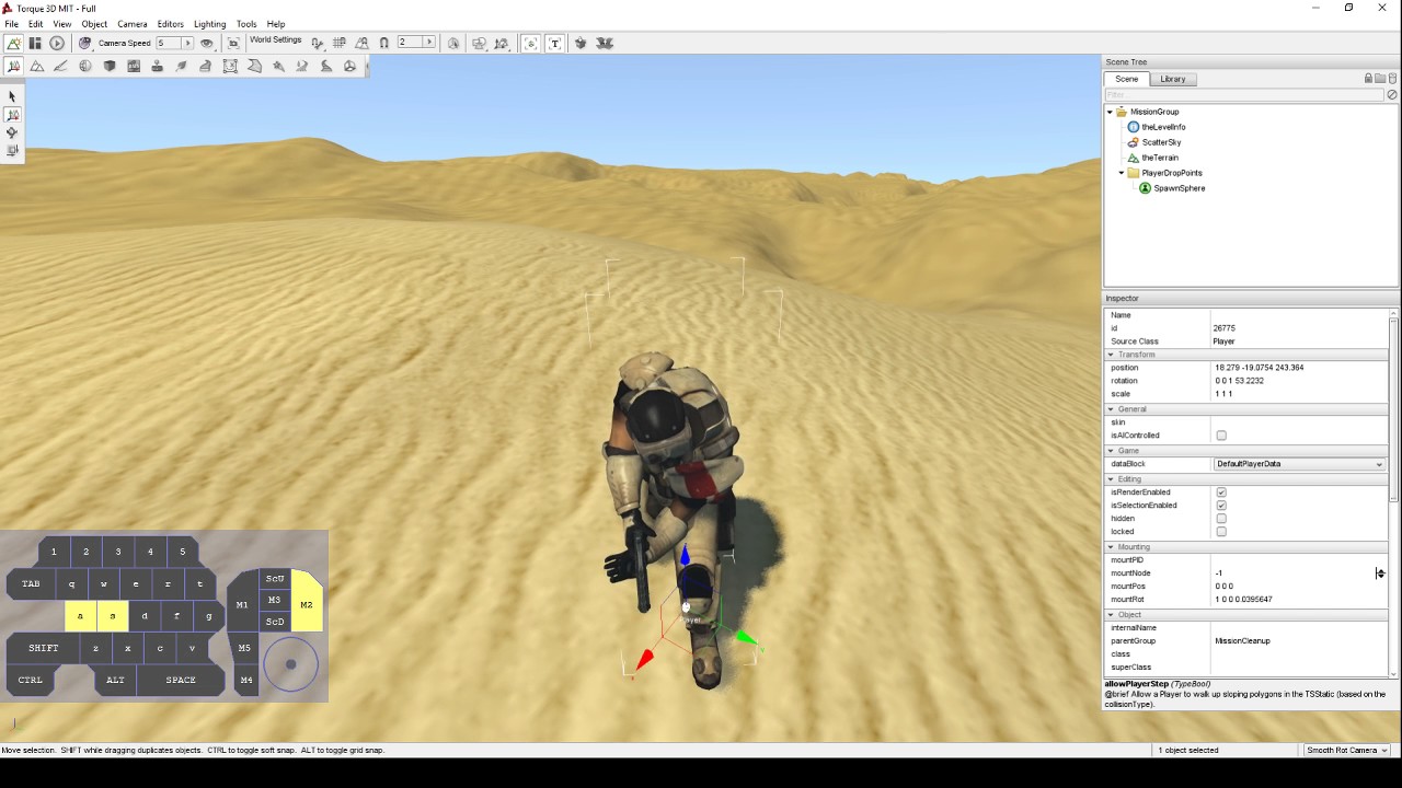 1 How to use the camera modes in Torque 3D - YouTube