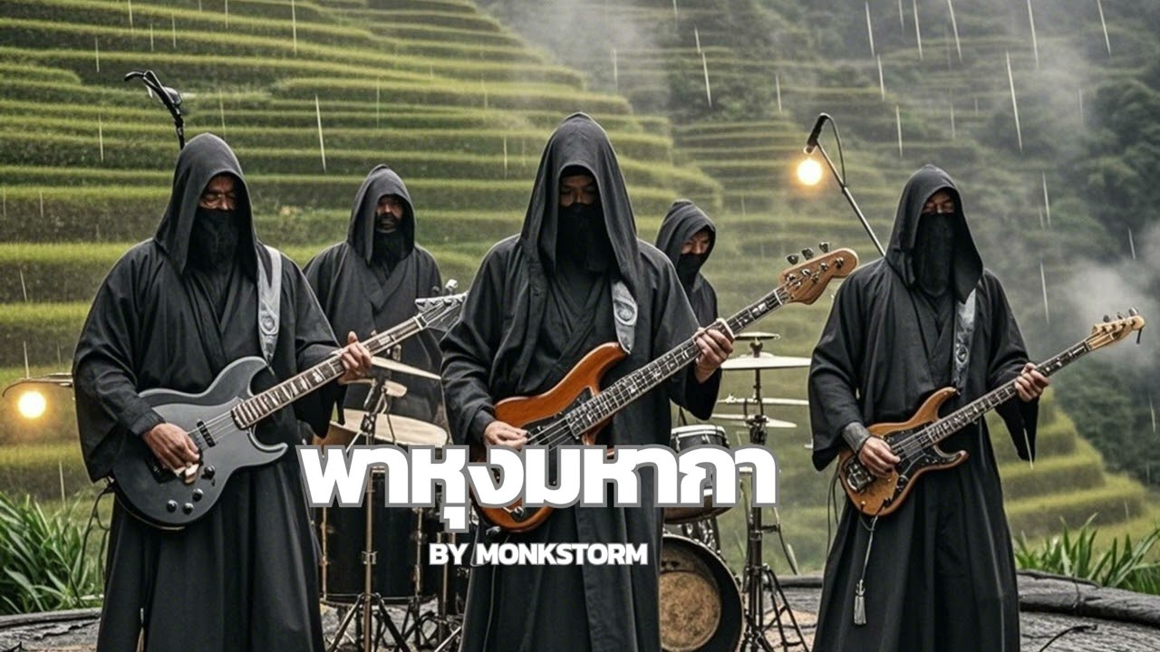 ⚔️🛕 Monkstorm | พาหุงมหากา Metal Version #metal #metallica #monkstory #rock #rockstar #rockmusic