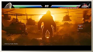 Kong vs Helicopters with Healthbars
