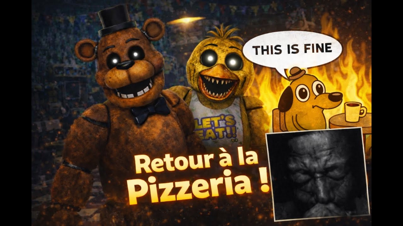 Retour à la Pizzeria de FNAF ! (pourquoi on y est retourné déjà ?)