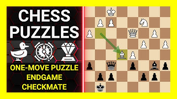 Chess Puzzles to Practice. Themes: One-move puzzle, Endgame, Checkmate. Learn Chess