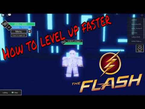 How to level up faster and gain speed! - Roblox Flash Universe