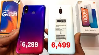 Xiaomi Redmi 8A Dual vs Techno Spark Go Plus Unboxing,Review and Comparison