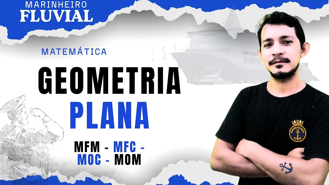 📐GEOMETRIA PLANA - TEORIA + exercícios  resolvidos.