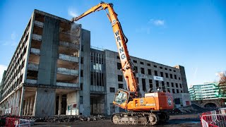 Demolition begins at Bristol’s former sorting office
