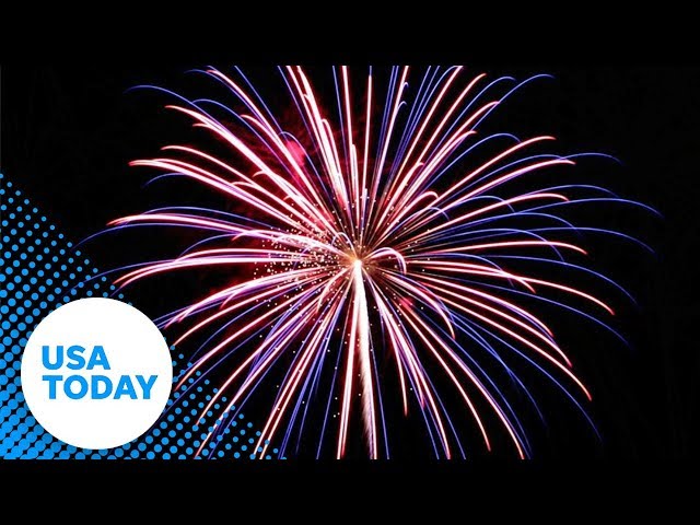 Fourth Of July Fireworks At West Potomac Park Usa Today Youtube
