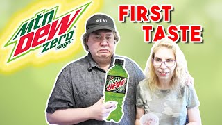Mountain Dew Zero Sugar First Taste - Mt Dew