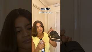 Shoe Care is essential. Suede shoes need spray occasionally. #suedeshoes #suedecare #shoecaretips