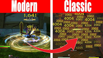 How to get back the old World of Warcraft Damage numbers