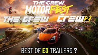 Evolution of THE CREW Cinematic Trailers | 2013 - 2023 [E3 Reveal]