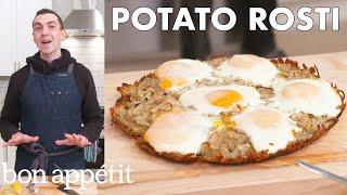 Chris Makes Potato Rosti From The Home Kitchen Bon Appé
