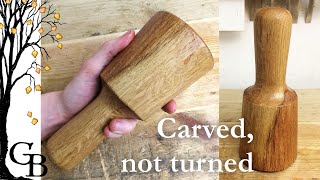 Dovetailing mallet without a lathe (new mallets # 2)