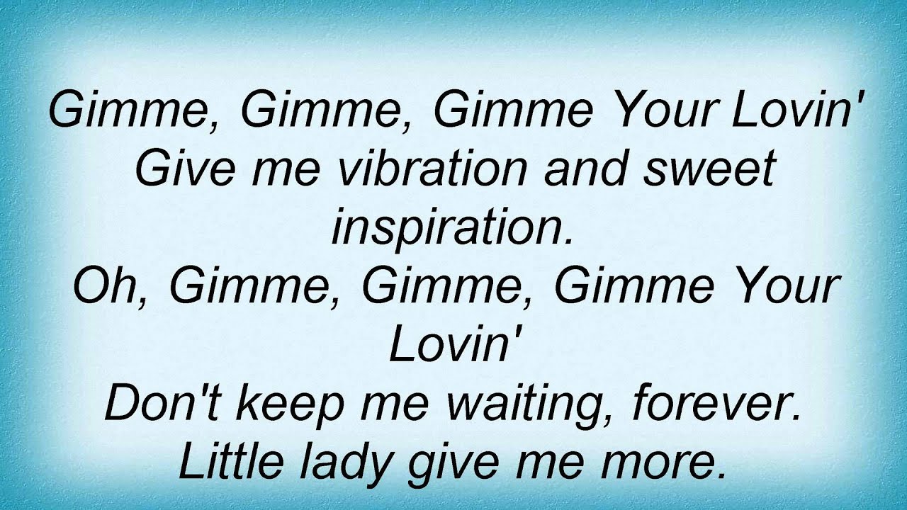 Bad Boys Blue Gimme Gimme Your Lovin Lyrics_1 YouTube