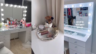 Organize My Vanity With Me - TikTok Compilation 💗✨