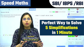 Perfect Way to Solve 5 Simplifications in 1 Minute | Speed Maths | Smriti Sethi