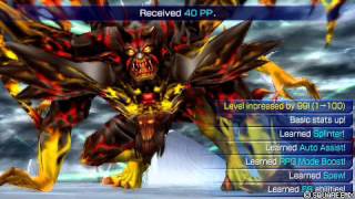 Dissidia 012 - Feral Chaos FAST(EST?) LEVELING to Lv. 100