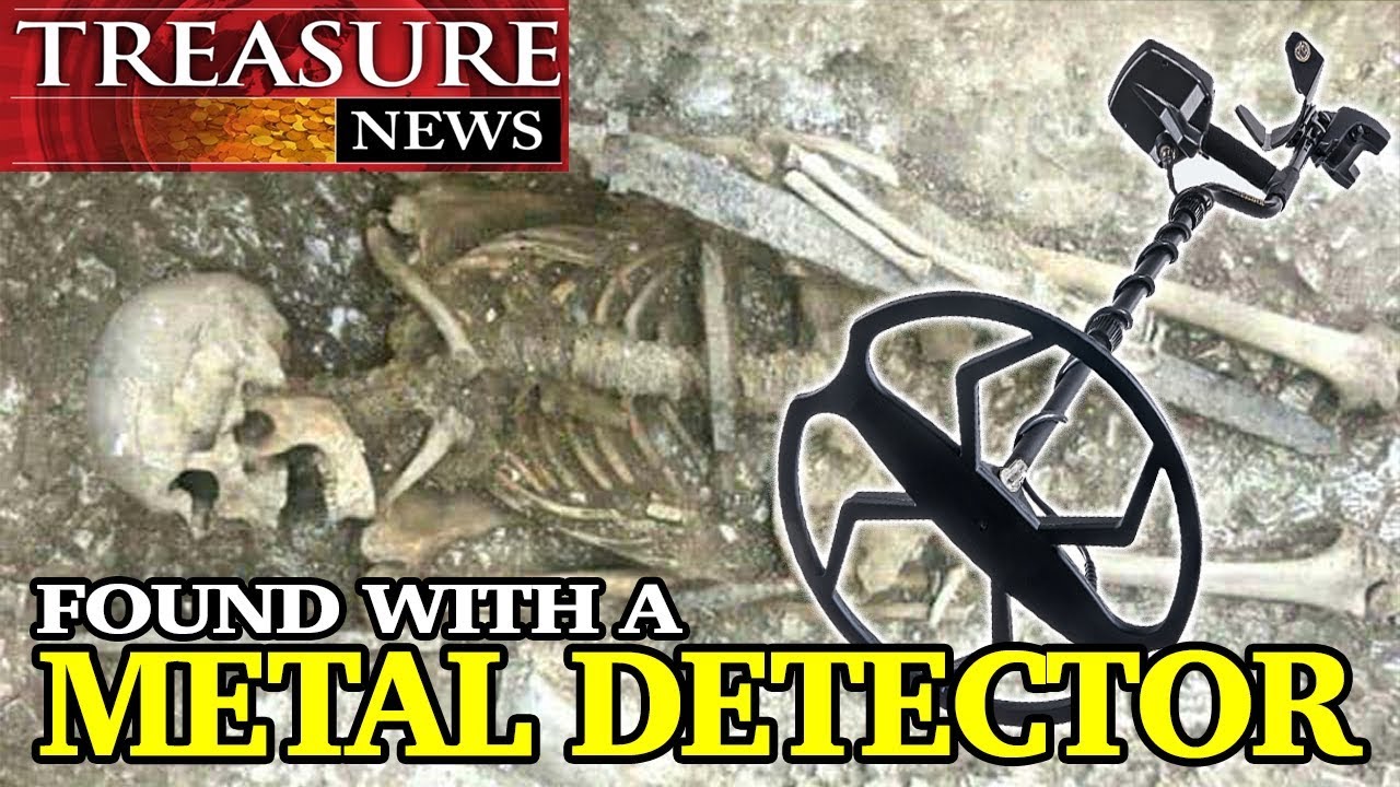 Ancient Warrior And Sword Found With Metal Detector..And Bloopers