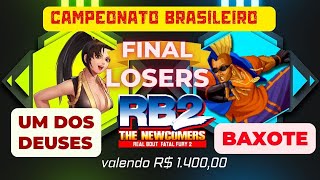🏆FINAL LOSERS -CAMPEONATO BRASILEIRO DE REAL BOUT 2 -  R$ 1.400,00 (10°DIA)
