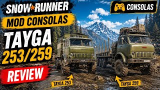 SnowRunner | Mod | Consolas | Tayga 253/259 | Audio Correjido ✅ #ps5 #español