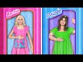 Barbie et Normal Girl ont changé de vie le temps d&#39;une journée! Hacks de relooking par LALAL&#39;R Emoji