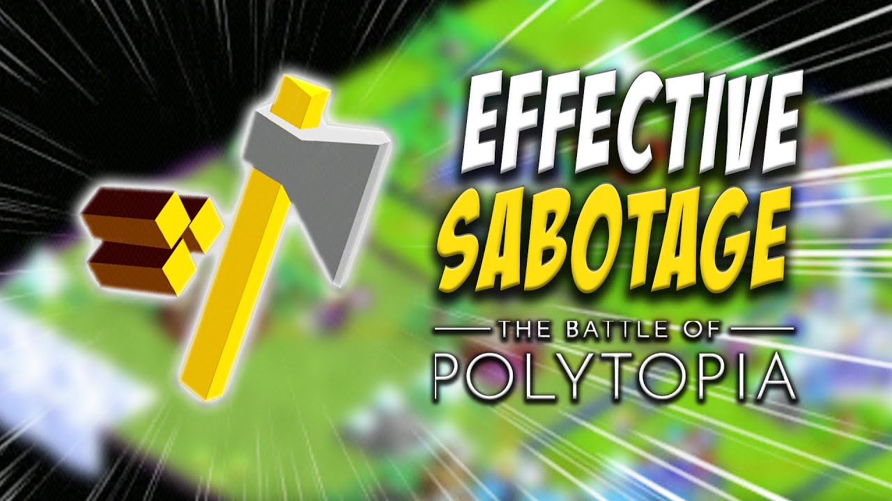 EFFECTIVE SABOTAGE in Polytopia 1v1 - Polytopia Replay Review