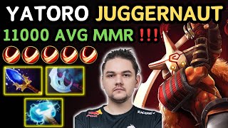 🔥 YATORO JUGGERNAUT Safelane Highlights 🔥 11000 AVG MMR Pub Gameplay From YATOROGOD - Dota 2