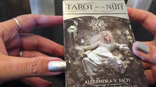 Tarot De La Nuit-Tarot of the Night -Tarot Cards-Close Up Review