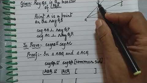 Angle bisector theorem (Part 1)