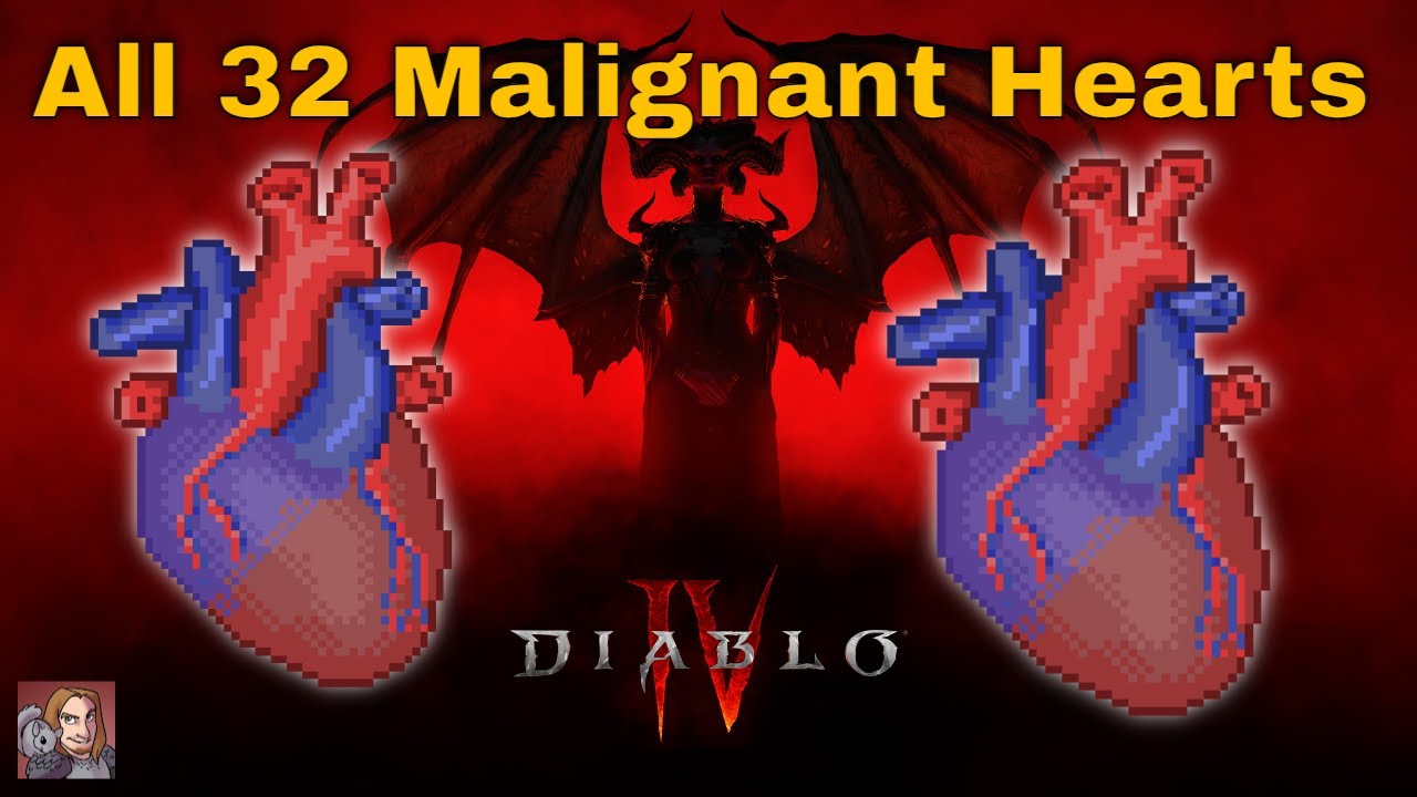 Diablo IV - Malignant Hearts 32 (All Stats Revealed) 