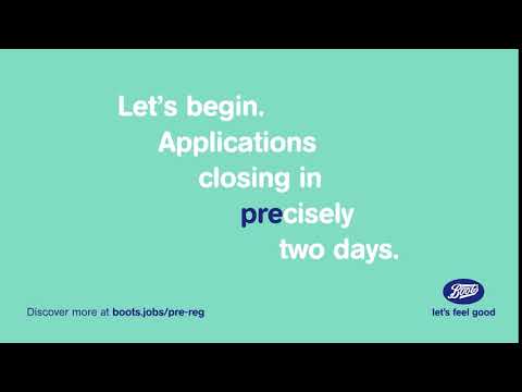 Boots UK Pre-registration Pharmacist Programme