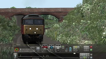 Super Class 47 enters a tunnel