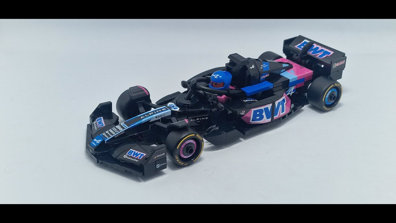 Lego set 77248 (BWT Alpine F1 Team A524) Stopmotion